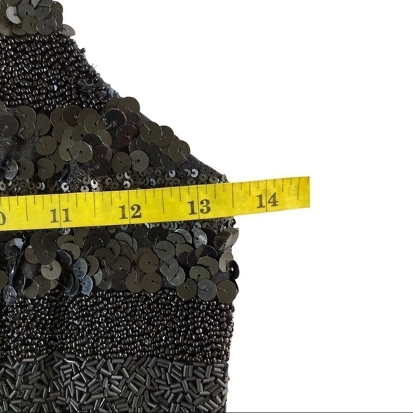 Aje Halter Neck Sequin full length Maxi Dress - Picture 12 of 14